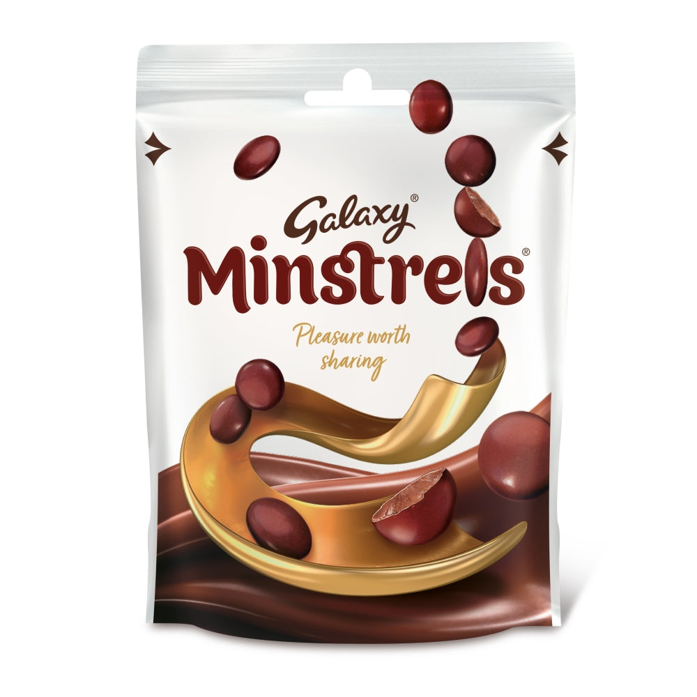Galaxy Minstrels Milk Chocolate Buttons Pouch Bag